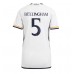 Real Madrid Jude Bellingham #5 Dámské Domácí Dres 2023-24 Krátkým Rukávem